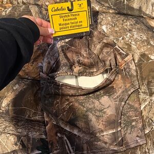 Cabela's Camouflage Fleece Facemask